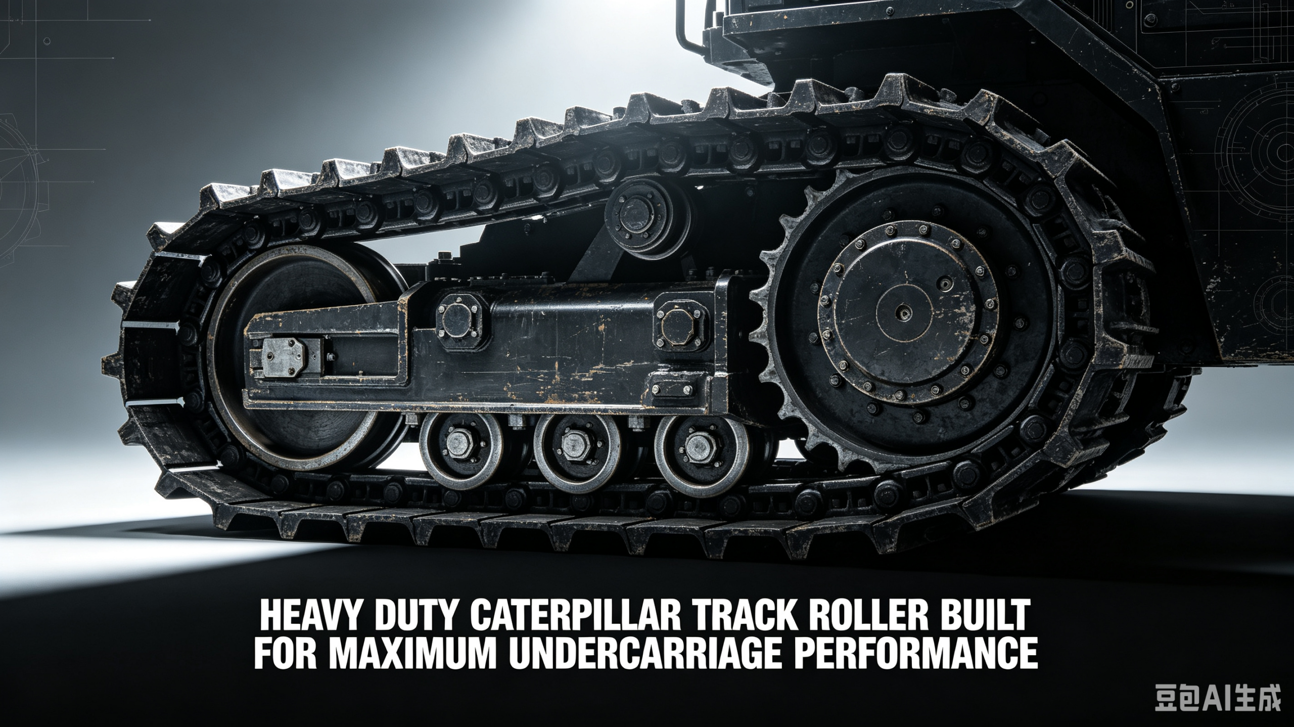 Heavy Duty Caterpillar Track Roller Built for Maximum Undercarriage Performance