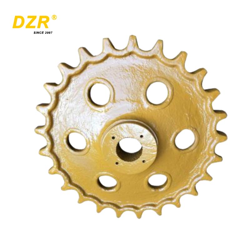 High Performance Bulldozer Chain Wheel Sprocket For Komatsu D31p Bulldozer