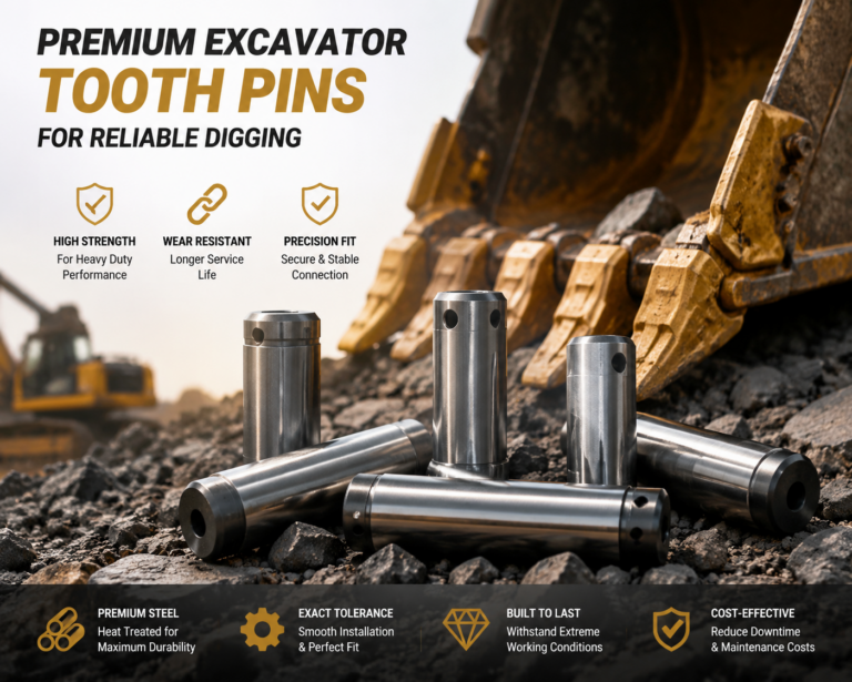 Premium Excavator Tooth Pins For Reliable Digging
