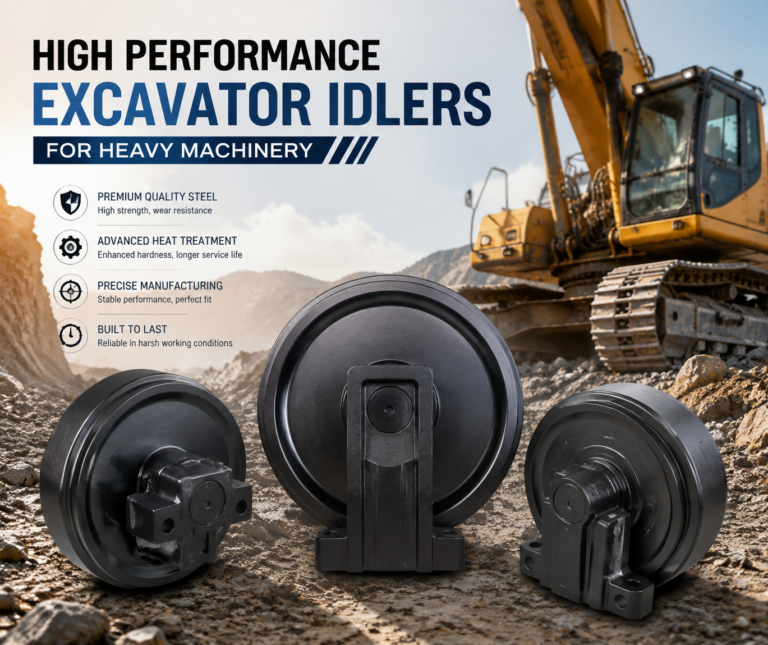 High Performance Excavator Idlers For Heavy Machinery