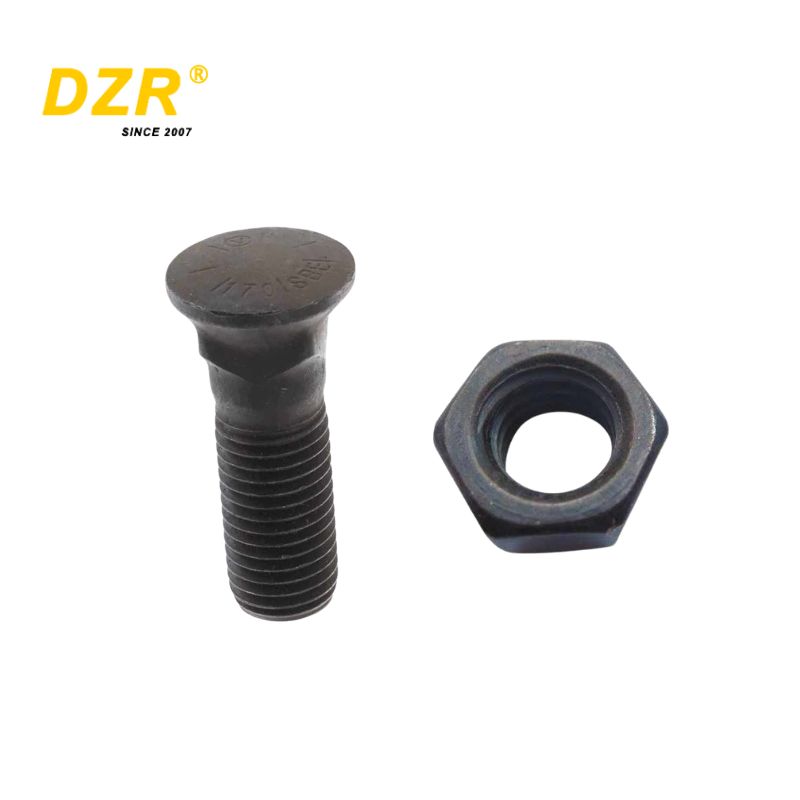 6f0196+2j3505 Plow Bolt and Nut For Caterpillar Spare Parts