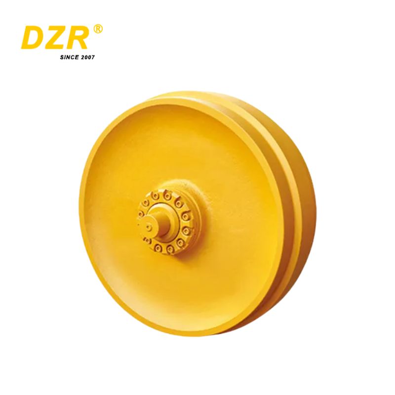 High Strength D9r Bulldozer Front Idler Group