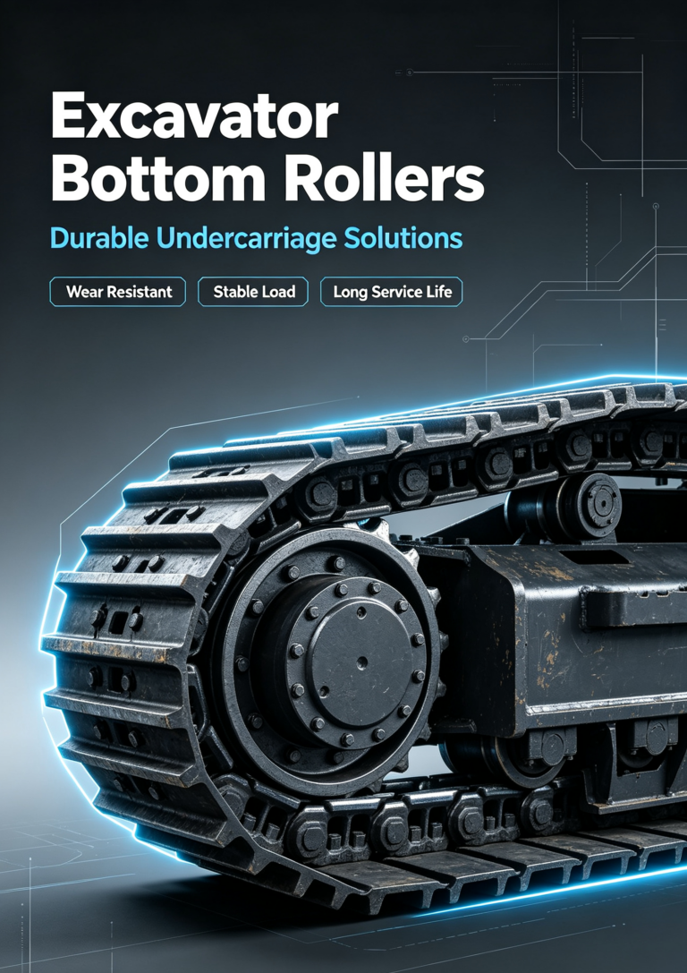 Xiamen Doozer Excavator Bottom Rollers: Durable Undercarriage Solutions